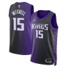 Maillot Basket Homme Sacramento Kings Davion Mitchell 2023-24 Jordan Statement Edition Violet Swingman